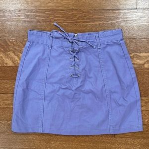 Purple forever mini skirt